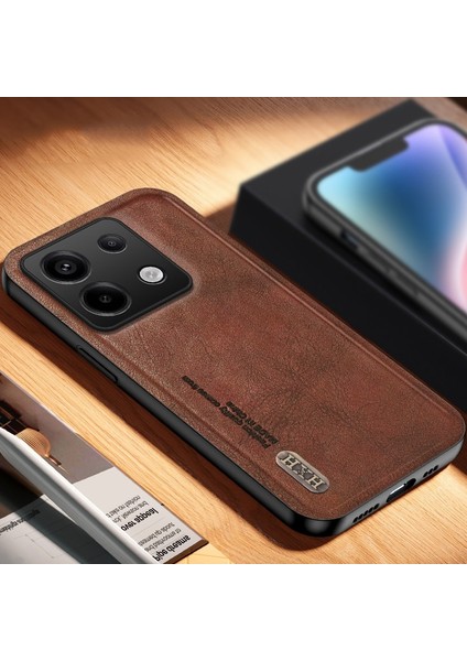 Poco X6 Retro Buzlu Manyetik Emme Cep Telefonu Kılıfı (Yurt Dışından)