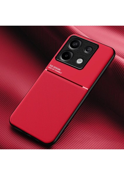 Poco X6 Doku Manyetik Çekim Cep Telefonu Kılıfı (Yurt Dışından)