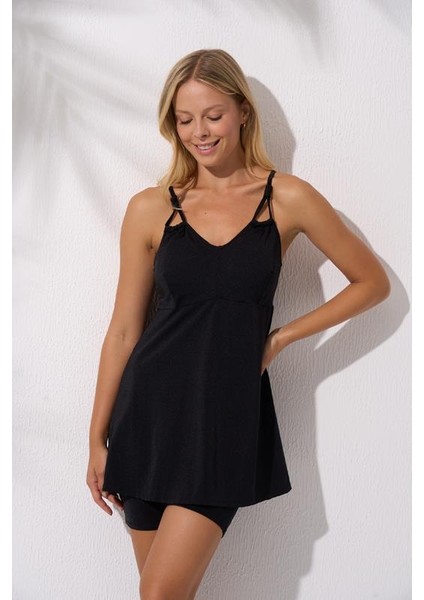 Şortlu V Yaka Tankini 241505