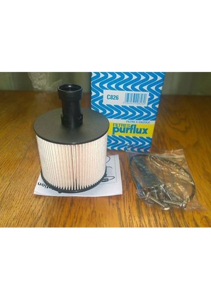 C826 Mazot Filtresi Clıo Iv 12- Captur 13- Logan Iı 12- Sandero Duster Dokker 12- Lodgy 1.5 Dcı Uyumlu