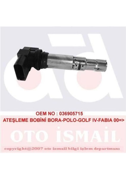 986221023 Atesleme Bobını Golf Iv V Bora Polo Jetta Caddy Iıı / A3 / Fabıa Octavıa 1.4 16V 1.6 16V Uyumlu