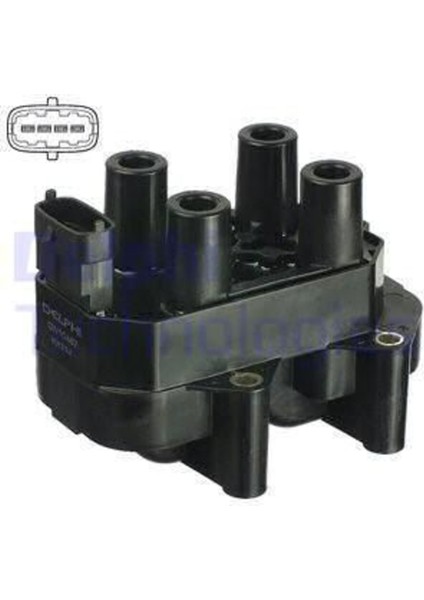 GN10488-12B1 Atesleme Bobını 106 205 306 -02 405 406 Partner Boxer / Berlıngo