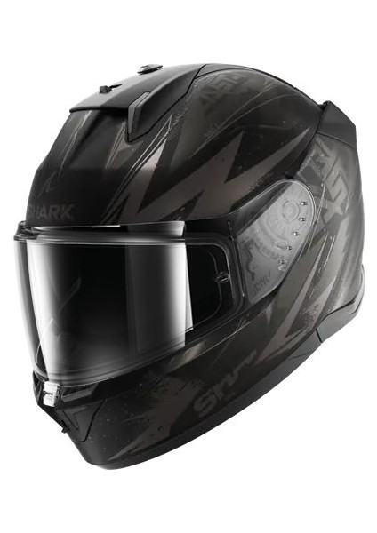 D-Skwal 3 Blast-R Mat Kapalı Kask