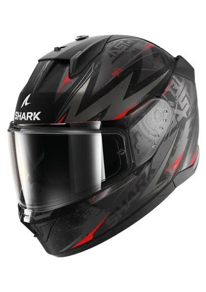 D-Skwal 3 Blast-R Mat Kapalı Kask