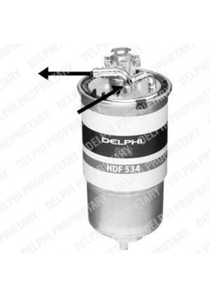 HDF534 Mazot Filtresi Polo Iv / Cordoba Ibıza Iv / Fabıa 1.4 Tdı Amf 1.9 Tdı Sdı Uyumlu