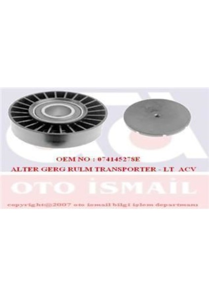 532016910 V Kayıs Gergı Rulmanı Transporter Uyumlu