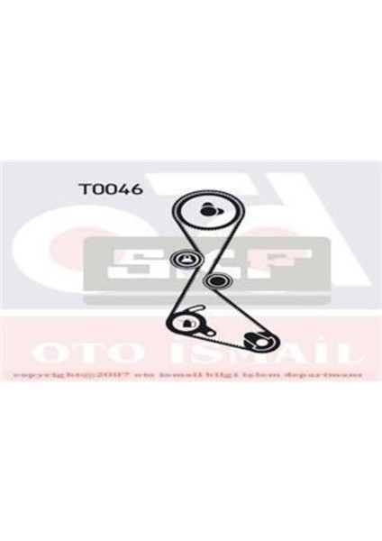 VKMA06101 Trıger Eksantrık Gergı Setı R9 R11 Flash R19 R21 Clıo Laguna 1.7 F2N 1.8 8V F3P