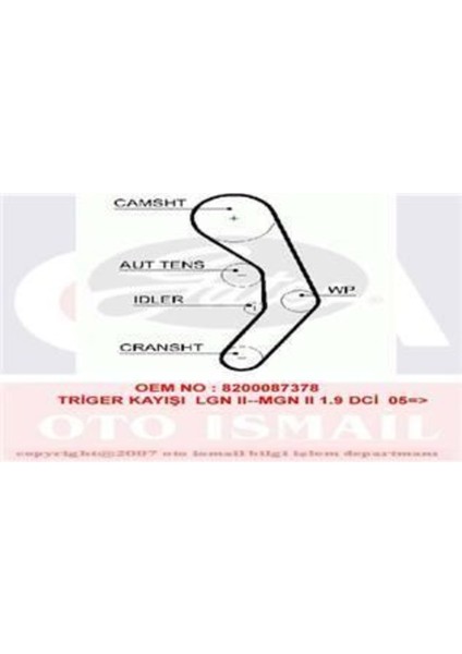 5610XS Trıger Uyumlu Eksantrık Kayısı Megane Iı Laguna Iı / Grand Vıtara Vıtara 1.9 Ddıs 1.9 Dcı 133X260