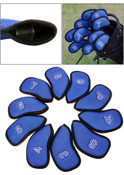10 /paket Meshy Golf Golf Kulübü Golf I Kılıfı Şak Mavi (Yurt Dışından) fırsatları