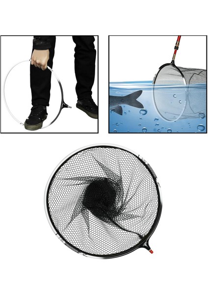 Alaşımlı Iniş Ağı Çıkarılabilir El Ağı Yapışmaz 40CM (Yurt Dışından) fırsatları