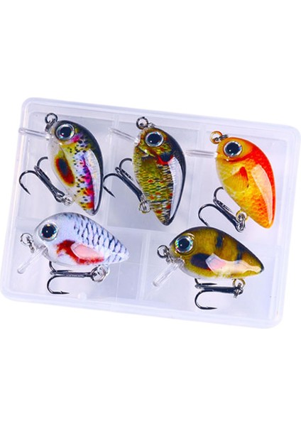 5 Mini Crankbait Sert I Su ve Tuzlu Su D (Yurt Dışından) fiyatları