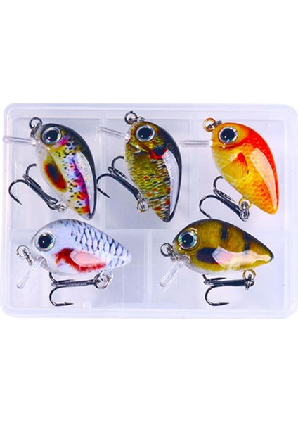 5 Mini Crankbait Sert I Su ve Tuzlu Su D (Yurt Dışından) modelleri