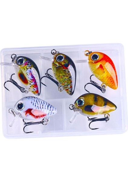 5 Mini Crankbait Sert I Su ve Tuzlu Su D (Yurt Dışından) fırsatları