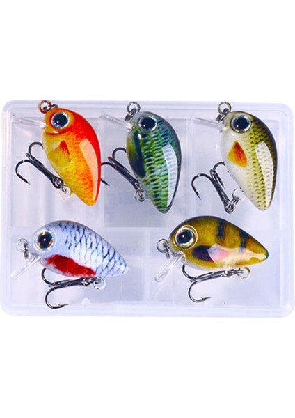 5 Mini Crankbait Sert I Su ve Tuzlu Su C (Yurt Dışından) modelleri