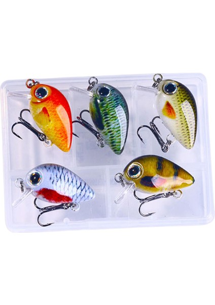 5 Mini Crankbait Sert I Su ve Tuzlu Su C (Yurt Dışından) fırsatları