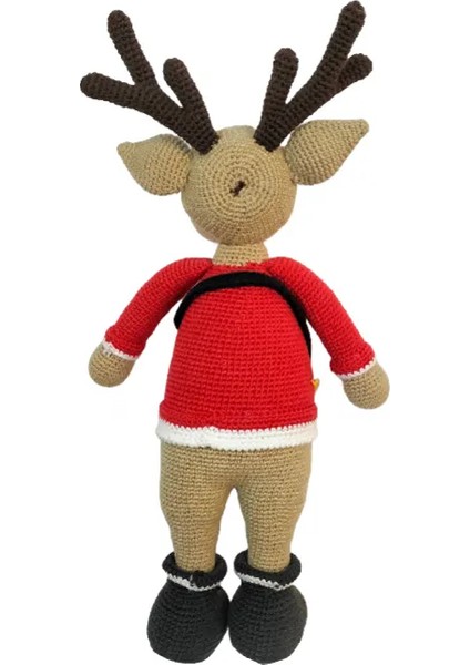 Amigurumi Geyik Örgü Oyuncak -35 cm fiyatları