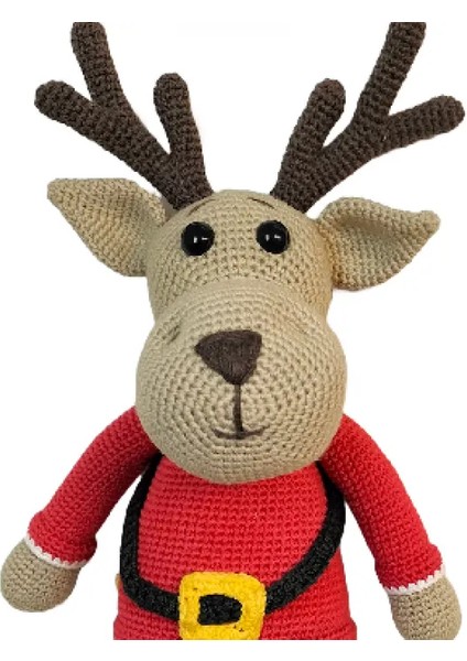 Amigurumi Geyik Örgü Oyuncak -35 cm modelleri