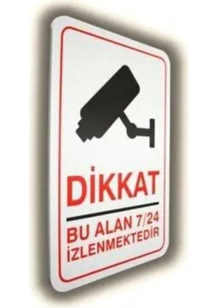 Luna Pvc Iş Güvenliği ve Uyarı Levha 16X24 cm 552500
