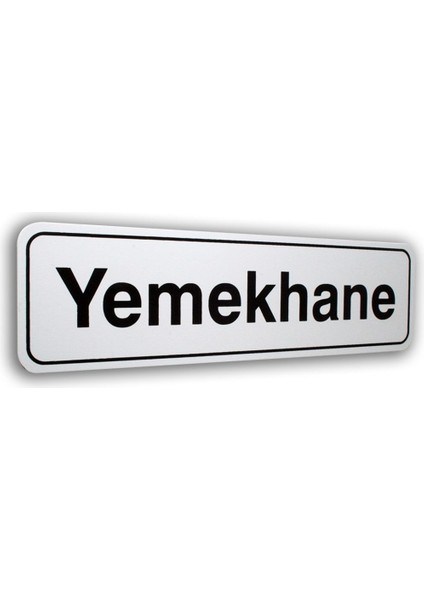 Pano Pvc Kapı Isimliği Yemekhane