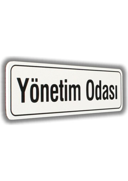 Elegan Pvc Tabela Yönetim Odası 7X25CM