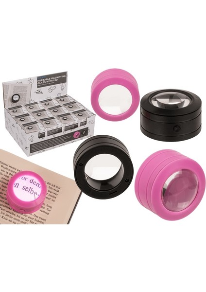 Ledli Lup Büyüteç Portable Magnifying Glass With LED indirimleri