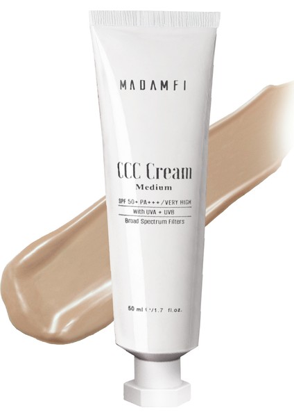 Madam Fi CC Cream Medium SPF 50 PA+++ 50 ml