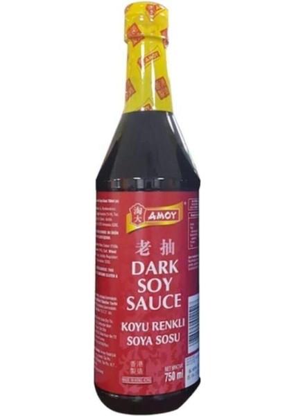 Amoy Koyu Renkli Dark Soya Sosu 750 ml