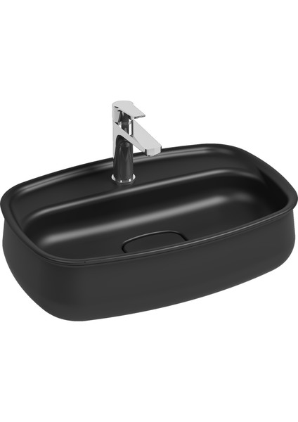 Fluido Tezgah Üstü Lavabo, 60 cm