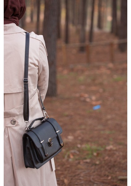 Gımosa Ines Vegan Deri Ayarlanabilir Uzun Askılı, Kilitli Kadın Çantası, Omuz Çantası, Çapraz Çanta fırsatları