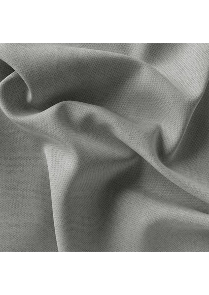 Tekli Kadife Dokulu Kırlent Kılıfı Gri