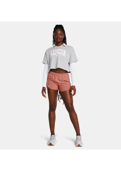 Kadın UA Heavyweight SCRIPTED WM CROP Kısa Kollu 1383050-011 fiyatları