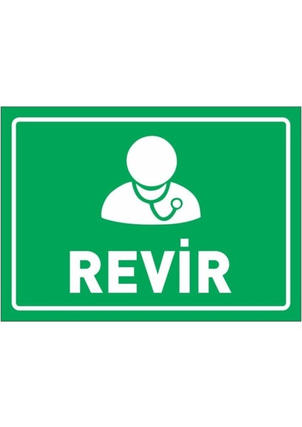Revir Levha Uyarı Levhası