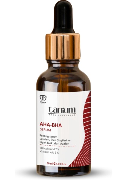 Aha & Bha Peeling Serum 30 Ml Canlandırıcı&Nemlendirici