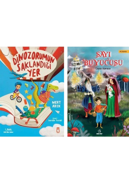 Dinozorumun Saklandığı Yer - Sayı Büyücüsü 2 Kitap