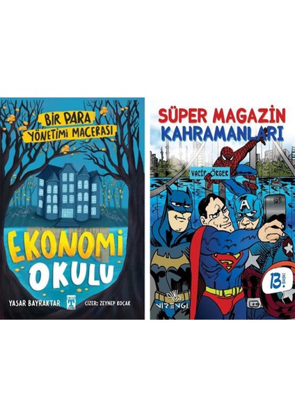 Ekonomi Okulu - Süper Magazin Kahramanları 2 Kitap