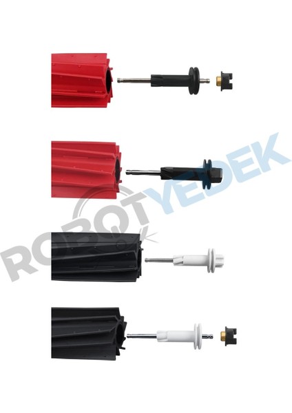 Roborock Q5 Pro, Q5 Pro Plus Uyumlu Yedek Fırça Hepa Filtre Mop Seti-16 Parça