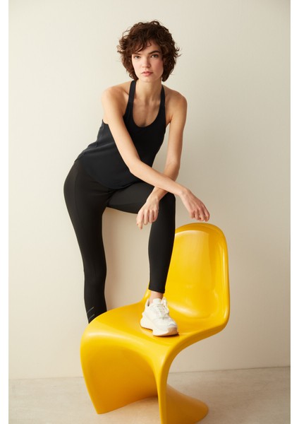 Yanı Baskılı Tayt