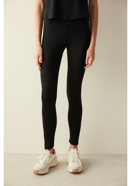 Yanı Baskılı Tayt modelleri