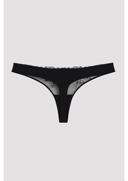 Glow In The Dark Siyah Tanga Külot fırsatları