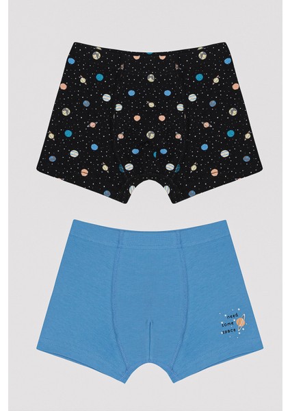 Erkek Çocuk Space 2'li Boxer