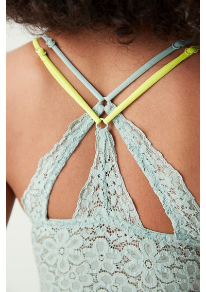 Luna Balensiz Yeşil Bralet modelleri