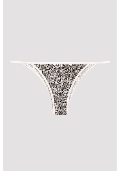 Be A Little Wild 3'lü Çok Renkli Brazilian Külot