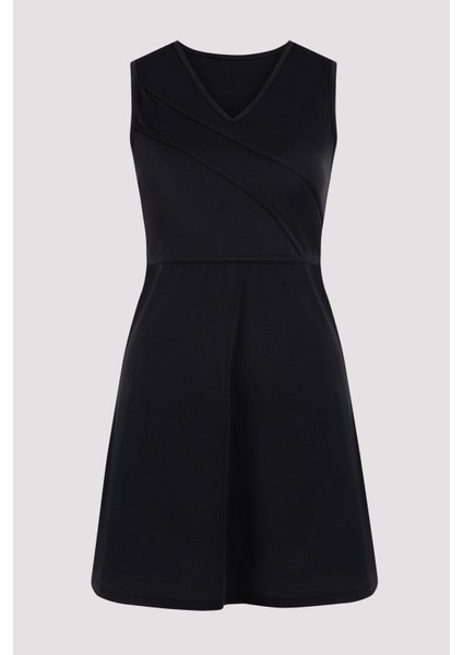 Siyah Estelle Tunik Bikini Üstü