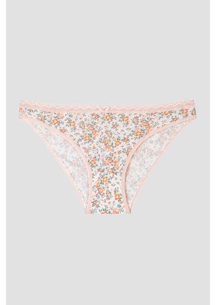 Printed Pointel 3lü Slip