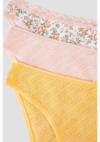 Printed Pointel 3lü Slip