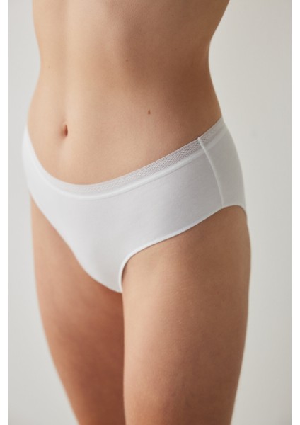 Easy Pamuklu Trim Hipster Külot