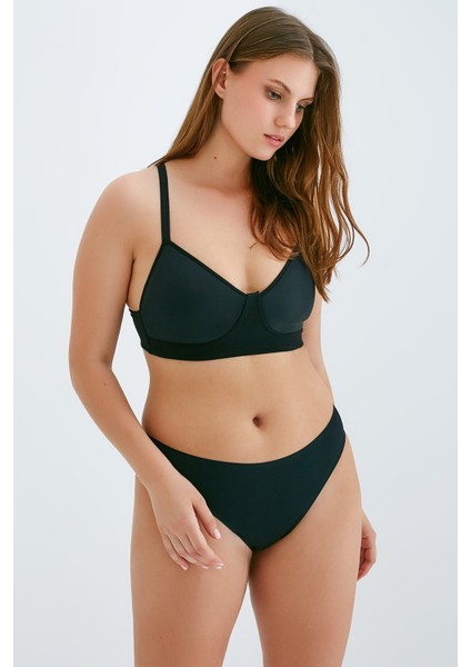 #Hiççamaşırı Iris Form Balensiz Toparlayıcı Siyah Sütyen fiyatları