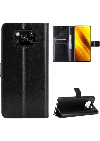 Xiaomi Poco X3 - X3 Pro Kılıf Tam Kaplar Deri Dokulu