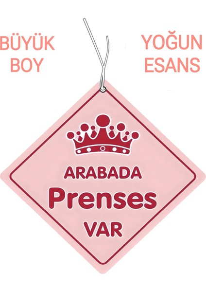 Oasis Life Büyük Boy Arabada Prenses Var Oto Araç Kokusu Bublegum Esans Ekstra Yoğun Buyukprenses