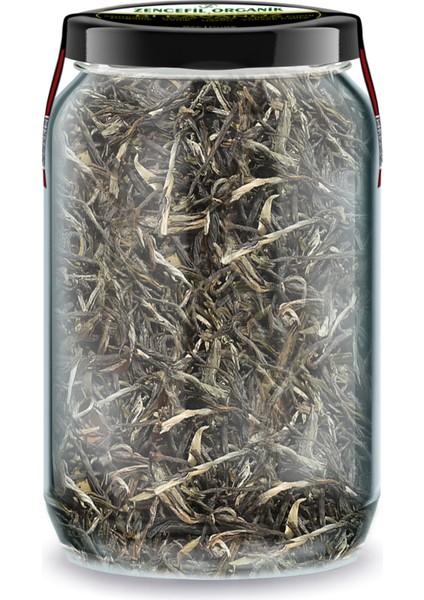 Cam Kavanozda Katkısız Beyaz Çay 660 cc Pure White Tea